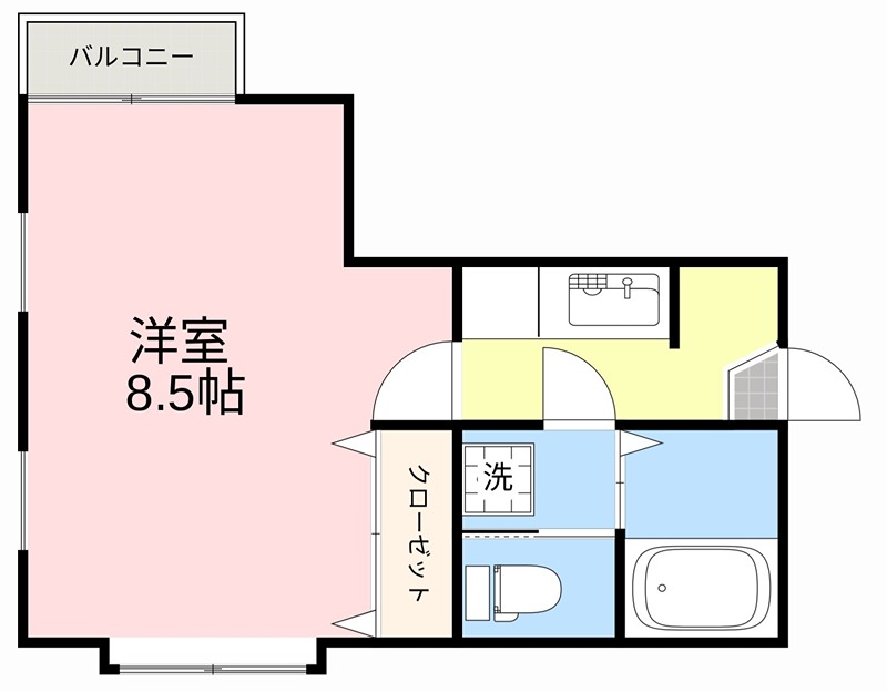 クレセント　アガソス 間取り