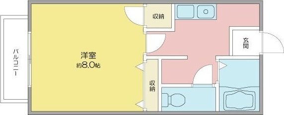 コーポ秀和A 間取り