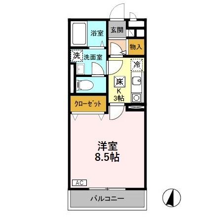 メゾン・ド・サラ 間取り