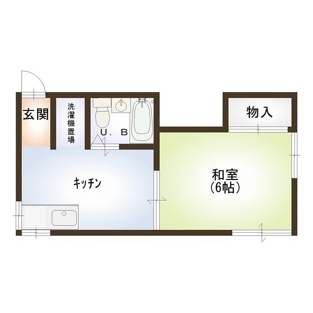 コーポわらべA 間取り