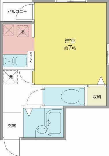 サンハイム関新 間取り