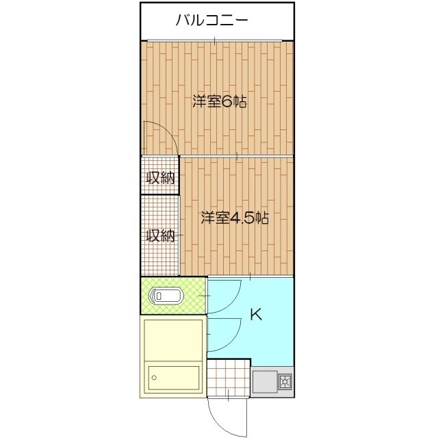 五十嵐ハイツ 間取り