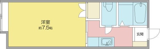 シャインパレス五十嵐 間取り