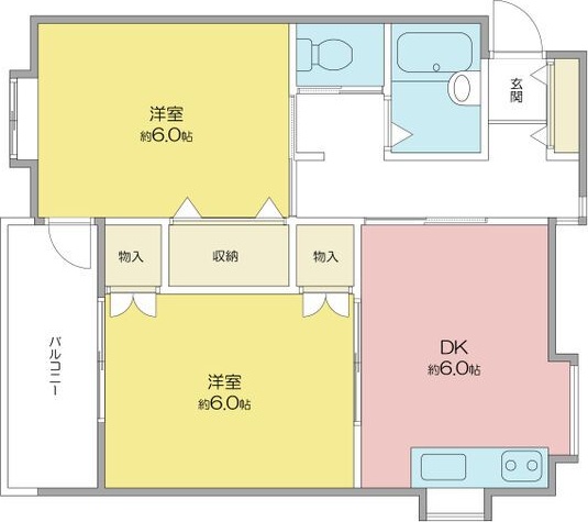アビタス新和 間取り