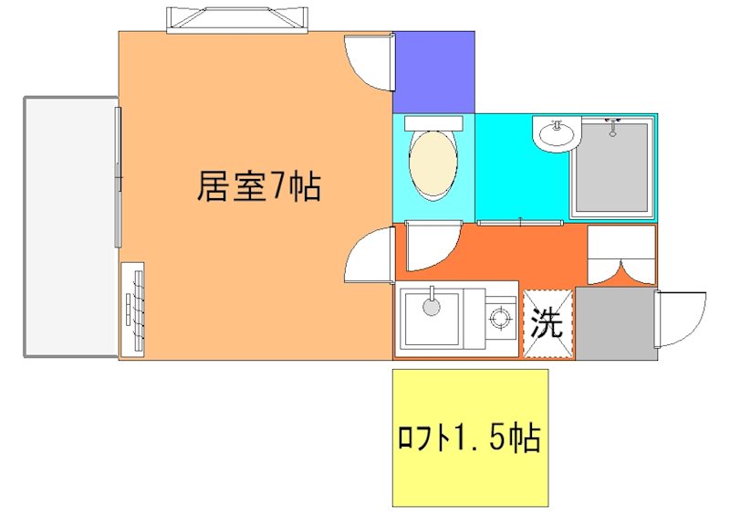 カーサ笠舞本町 間取り