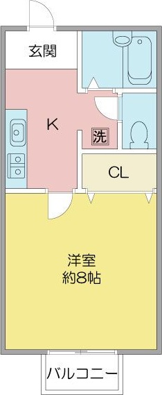 ハイツゆり 間取り