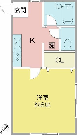 ハイツゆり 間取り