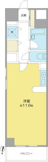 ダイアパレス沼垂四ツ角 間取り