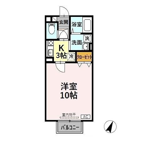 サンシャイン Ⅲ 間取り