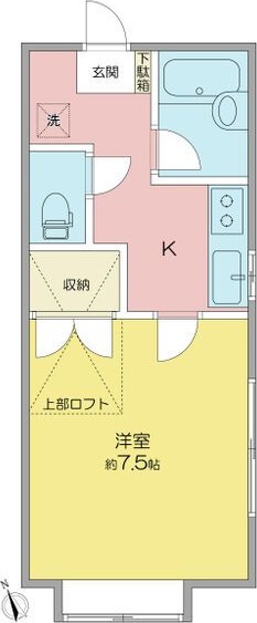 メゾンドエクラン7 間取り