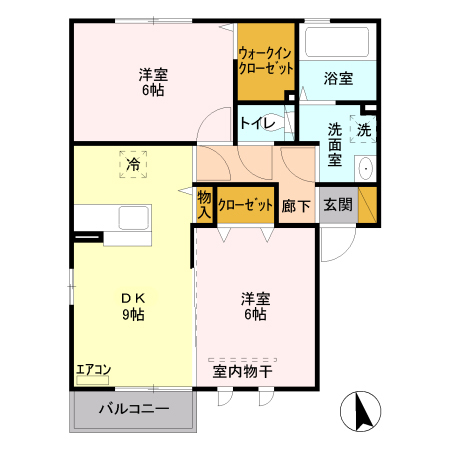 フィロソフィア Ｂ 間取り