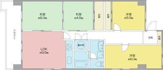 ユートピアレジデンス幸西A 間取り