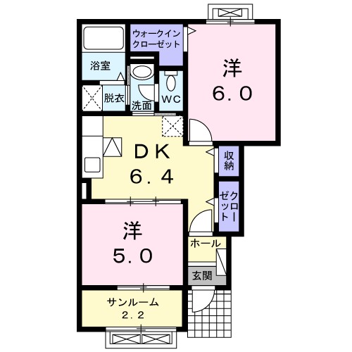 ガレット 間取り