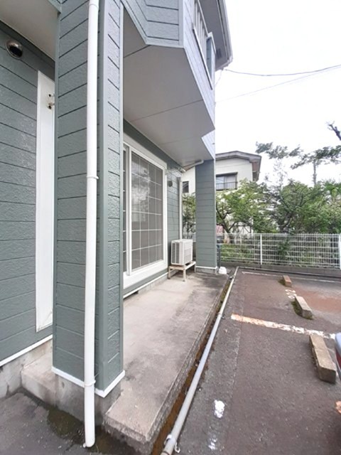 エクセルコーポなるみ ベランダ