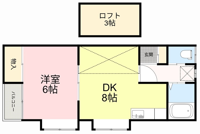 リバティーハイツ東栄町 間取り
