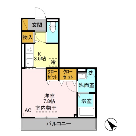 プランドール松美台 間取り