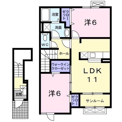 アルボーレ 間取り