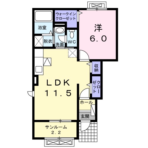 アンフィニ 間取り