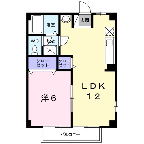 シティハイムＢ 間取り