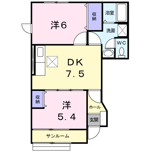 グルナード 間取り
