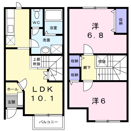 ノーブル１ 間取り
