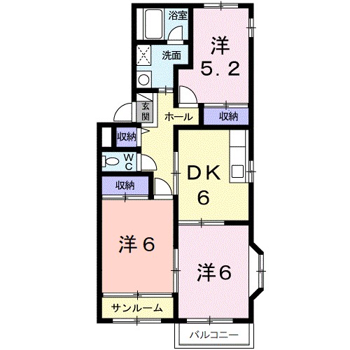 パトリアⅡ 間取り