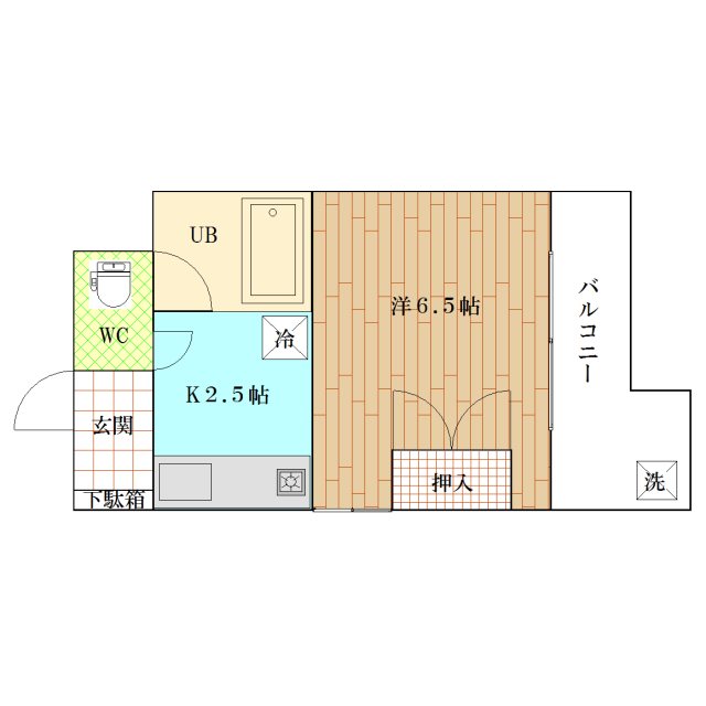 エース105 間取り