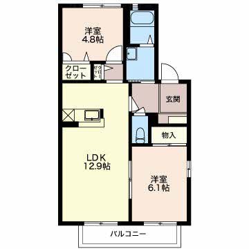 ディアス額新保 間取り