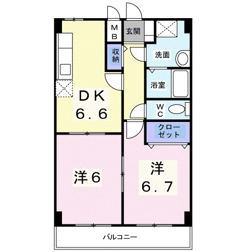 ソレイユ・Ｔ 間取り
