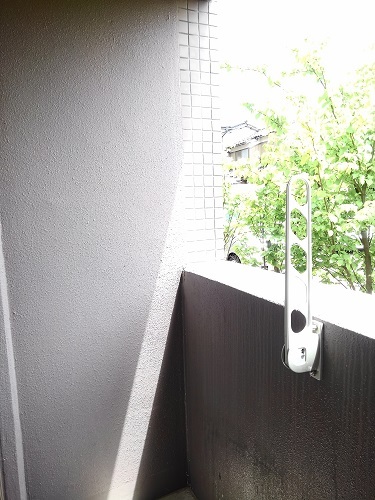 グレープハウス ベランダ