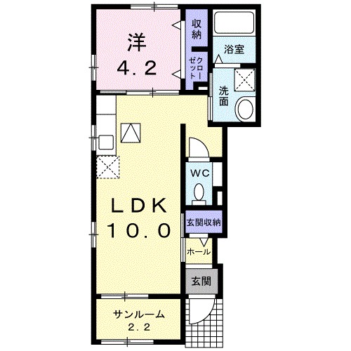 ラ　ルーチェ 間取り