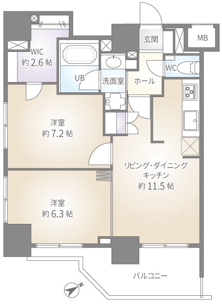 メインステージ吉祥寺 間取り