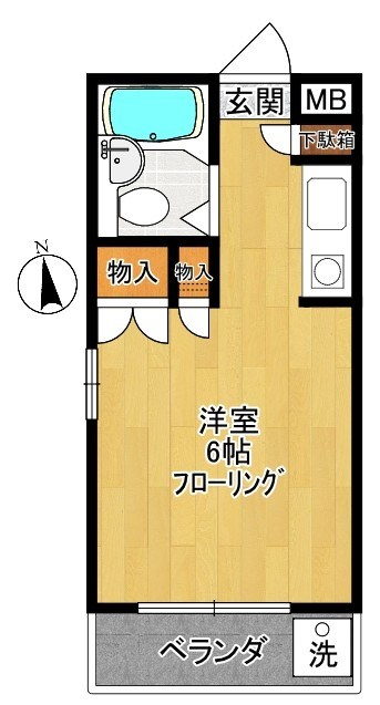 エスポワール21 間取り図