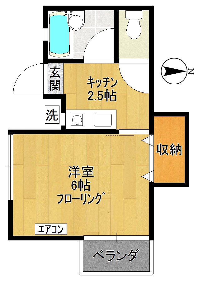 ドゥマツモト 203号室 間取り