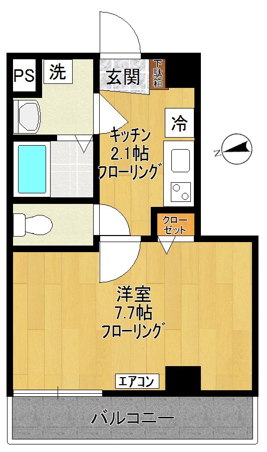 SPICA（スピカ） 304号室 間取り