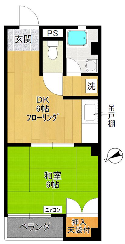 イシグロハイツ 間取り図