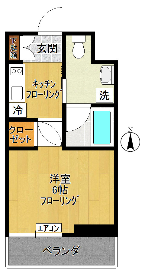 コートレミージュ宿河原 間取り図