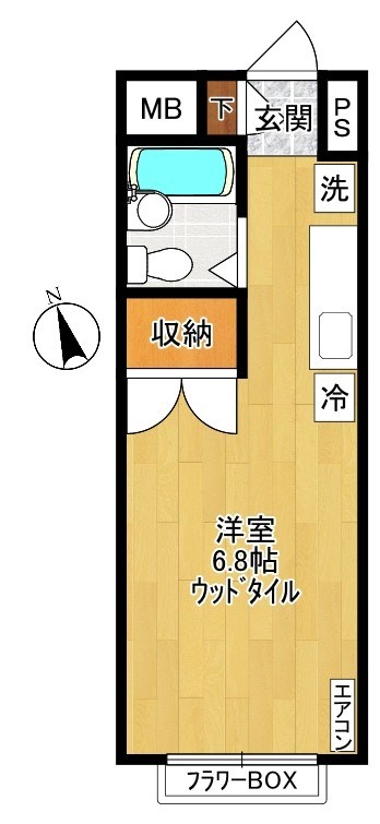 サンワードヨシザワ 間取り図
