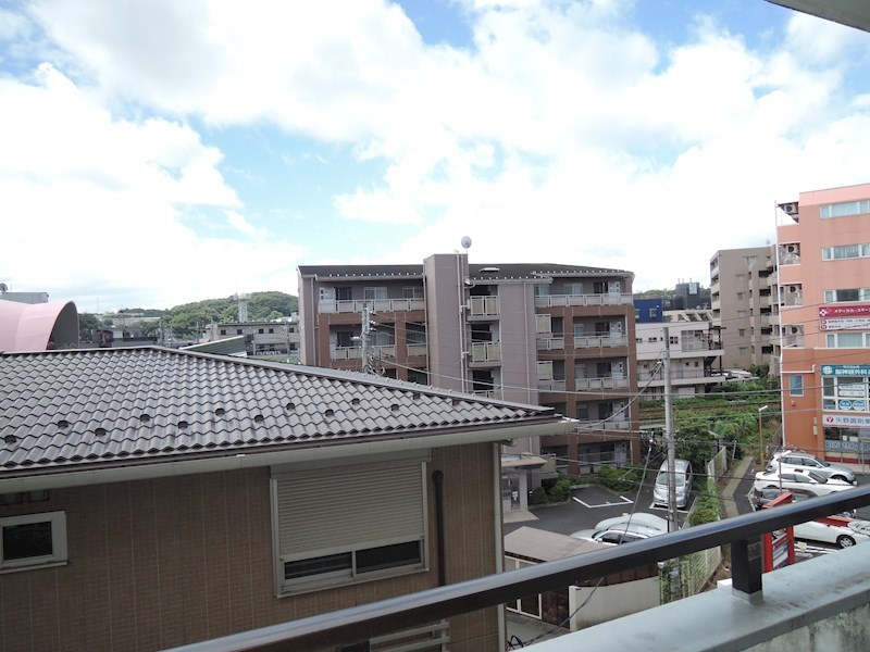 稲田堤グランドハイツ ベランダ