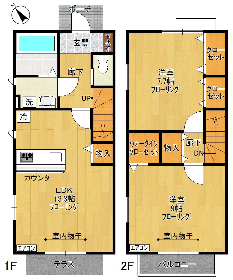 レジデンス大塚  105号室 間取り