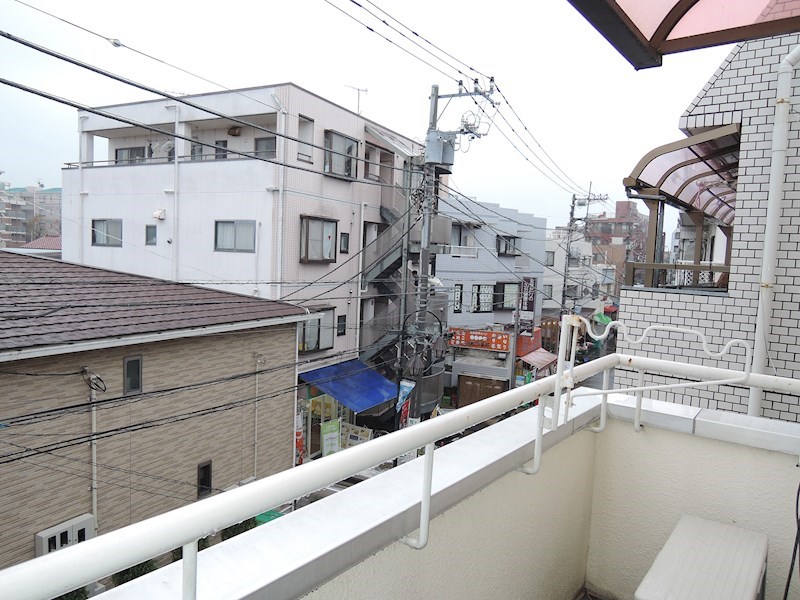 西山ビル ベランダ