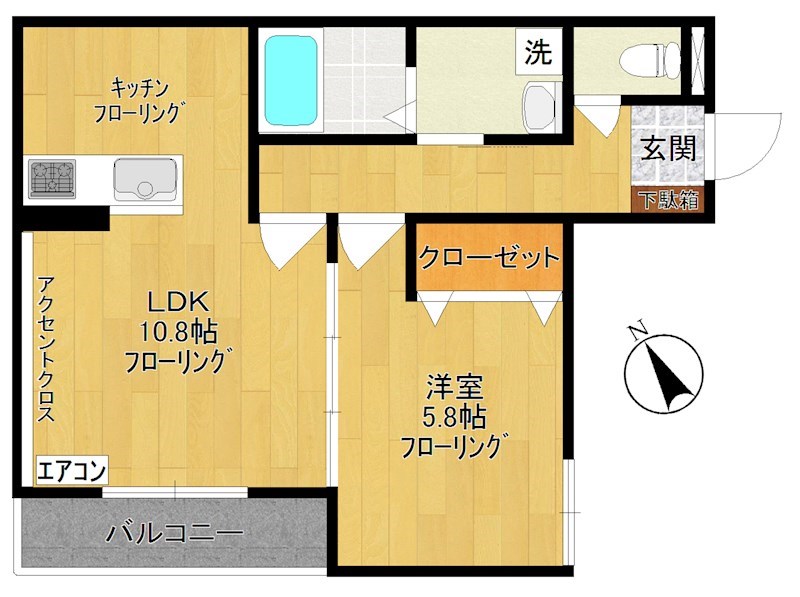 グローリアス 間取り図