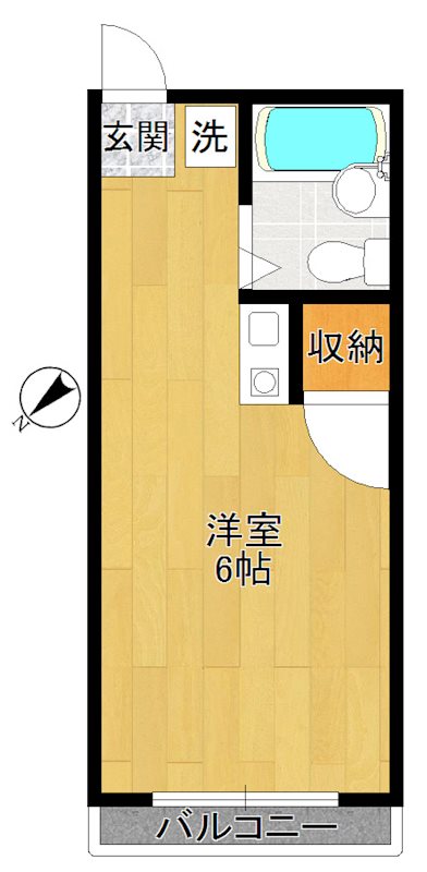 エミグラント多摩川 間取り図