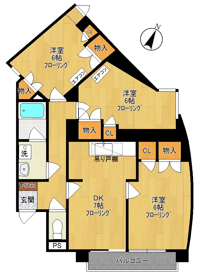 生和レジデンス 間取り図