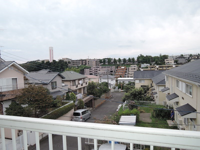 エメラルドタウン ベランダ