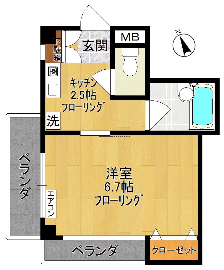 Castle　Sky･E 間取り図