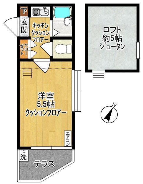メイプルハウス 間取り図