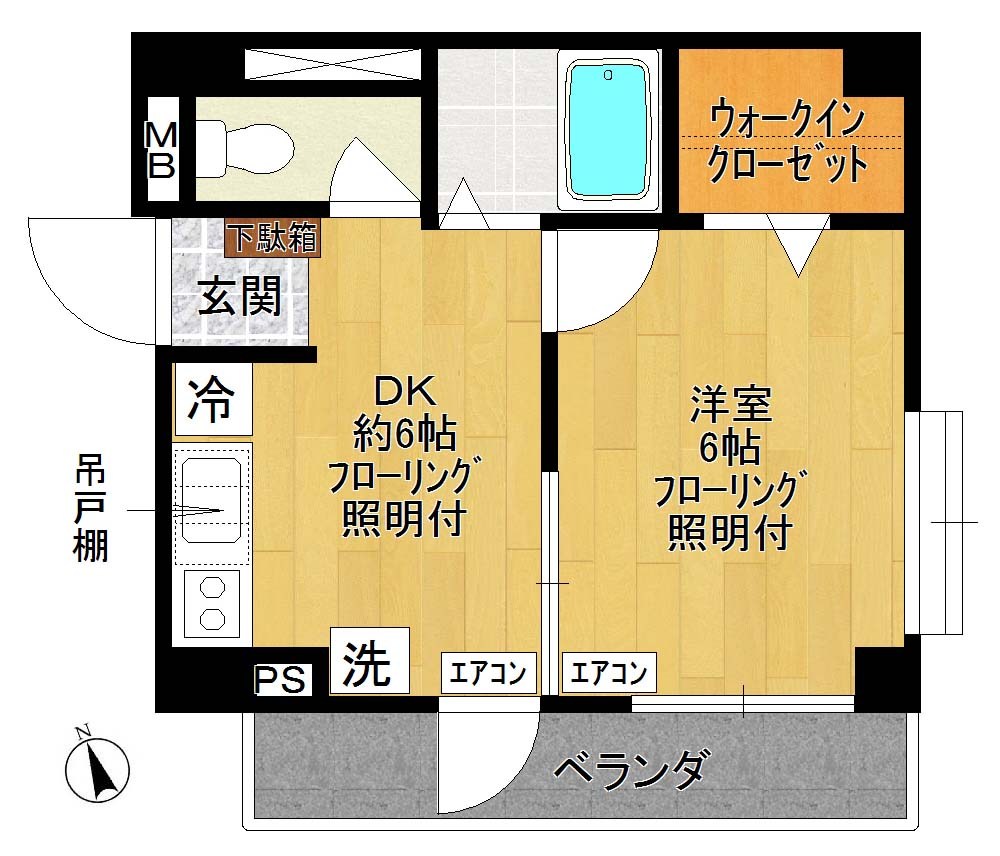 ニューフォレスト 間取り図