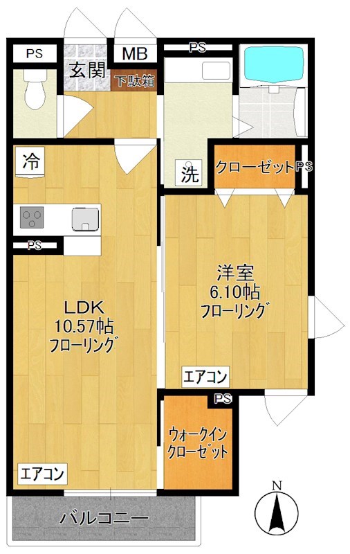 SYハイアII 間取り図