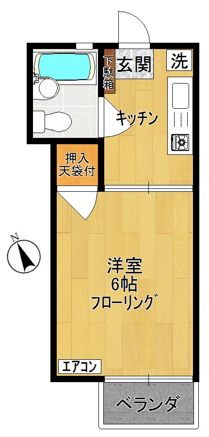 ウィル安藤 間取り図